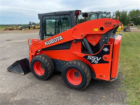 double joystick skid steer|2017 Kubota SSV75 Two.